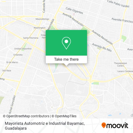 Mayorista Automotriz e Industrial Bayamac map