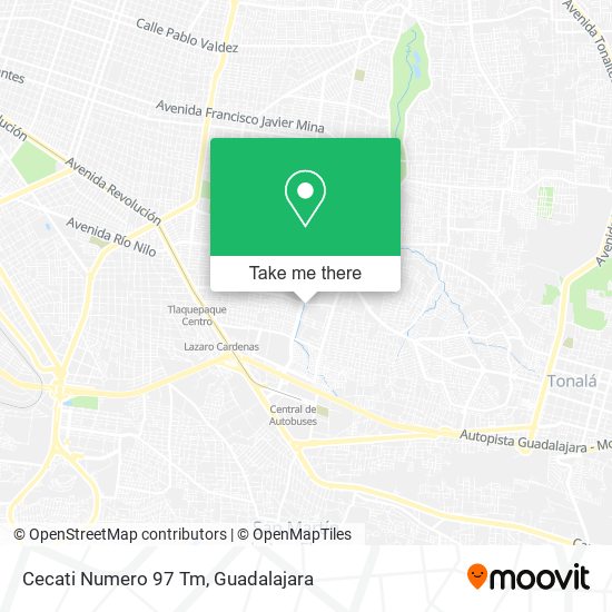 Mapa de Cecati Numero 97 Tm