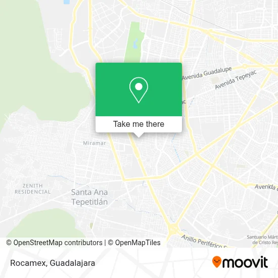 Rocamex map
