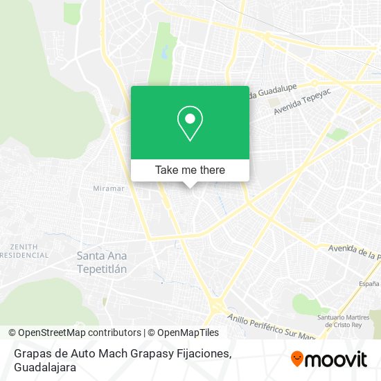 Grapas de Auto Mach Grapasy Fijaciones map