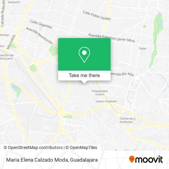 Maria Elena Calzado Moda map
