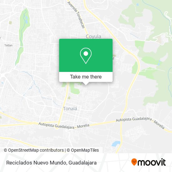 Mapa de Reciclados Nuevo Mundo