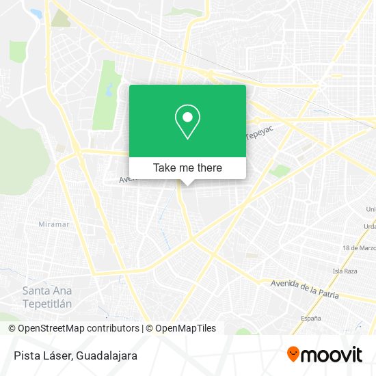 Mapa de Pista Láser