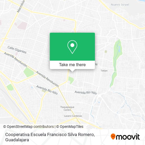 Cooperativa Escuela Francisco Silva Romero map