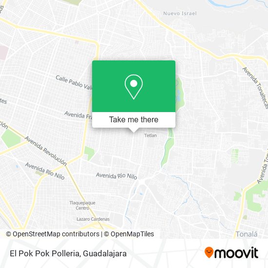 El Pok Pok Polleria map