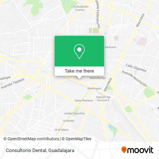 Consultorio Dental map