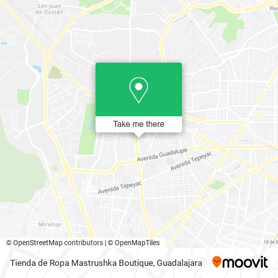 Tienda de Ropa Mastrushka Boutique map