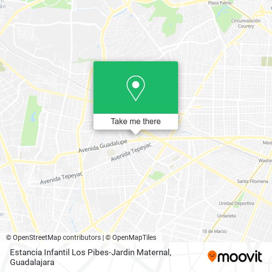 Mapa de Estancia Infantil Los Pibes-Jardin Maternal