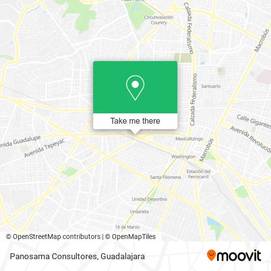 Panosama Consultores map