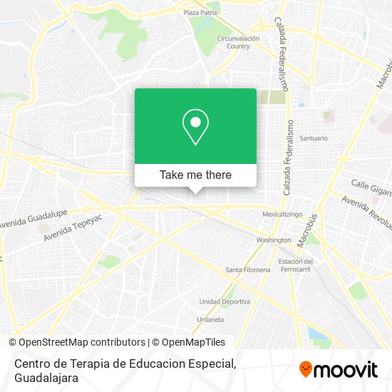 Centro de Terapia de Educacion Especial map