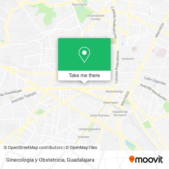 Ginecologia y Obstetricia map