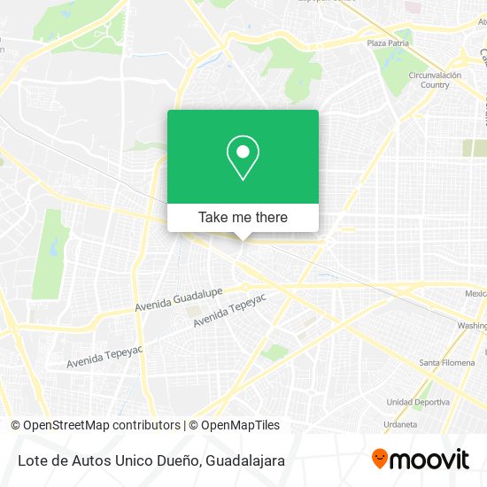 Lote de Autos Unico Dueño map