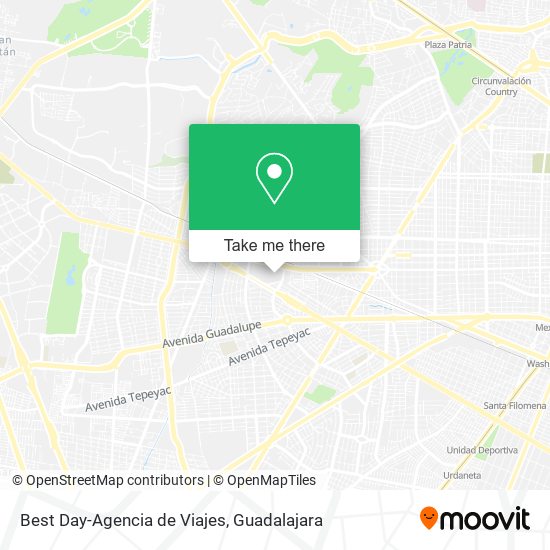 Mapa de Best Day-Agencia de Viajes