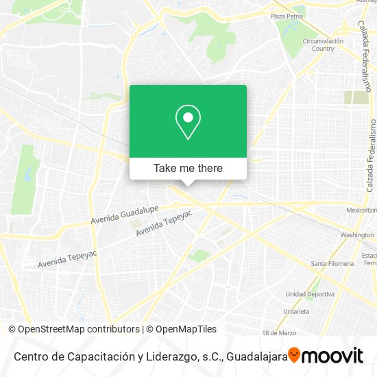 Centro de Capacitación y Liderazgo, s.C. map