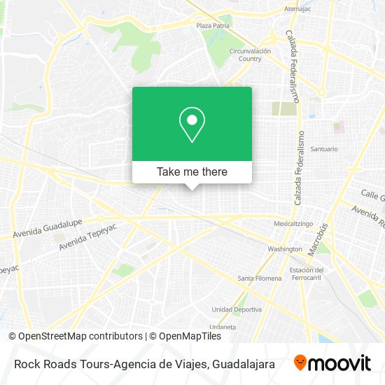 Rock Roads Tours-Agencia de Viajes map