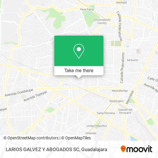 LARIOS GALVEZ Y ABOGADOS SC map