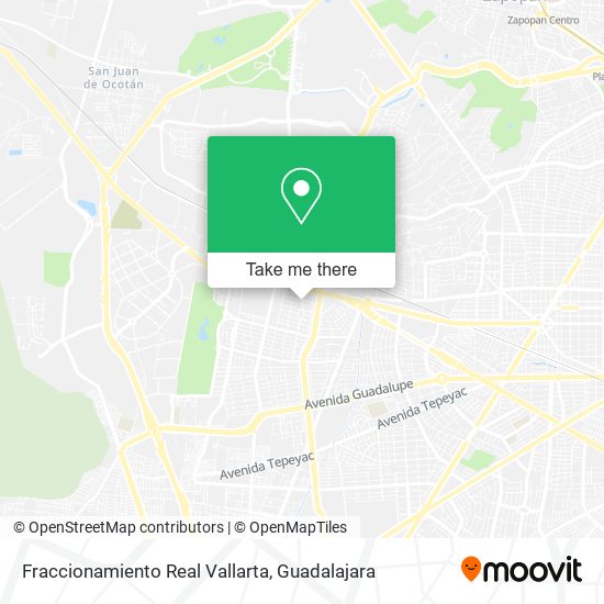Fraccionamiento Real Vallarta map