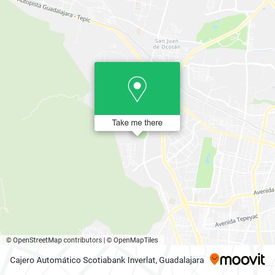 Cajero Automático Scotiabank Inverlat map