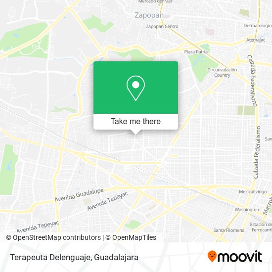 Terapeuta Delenguaje map