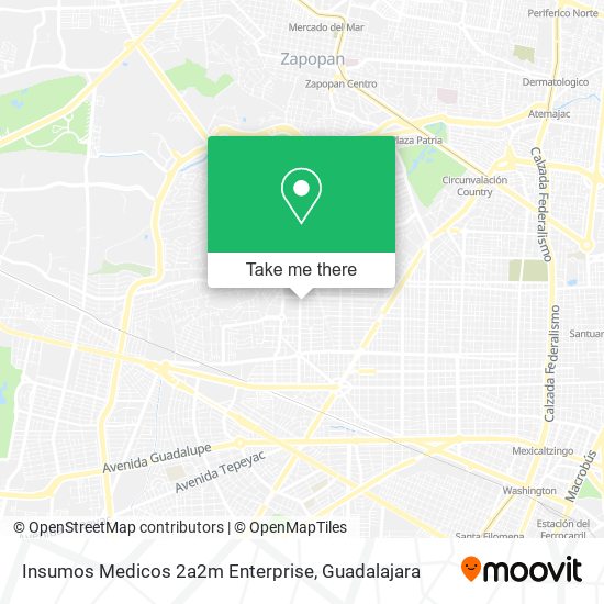 Insumos Medicos 2a2m Enterprise map