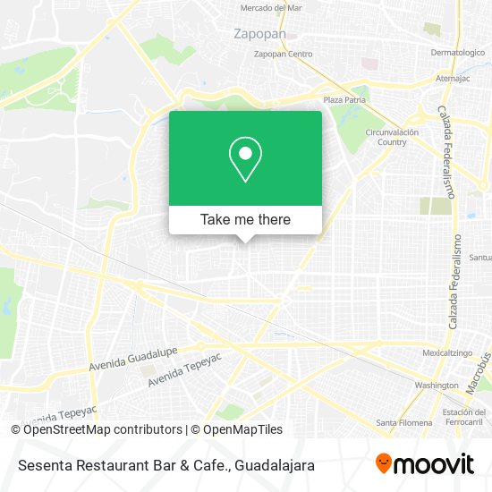 Sesenta Restaurant Bar & Cafe. map