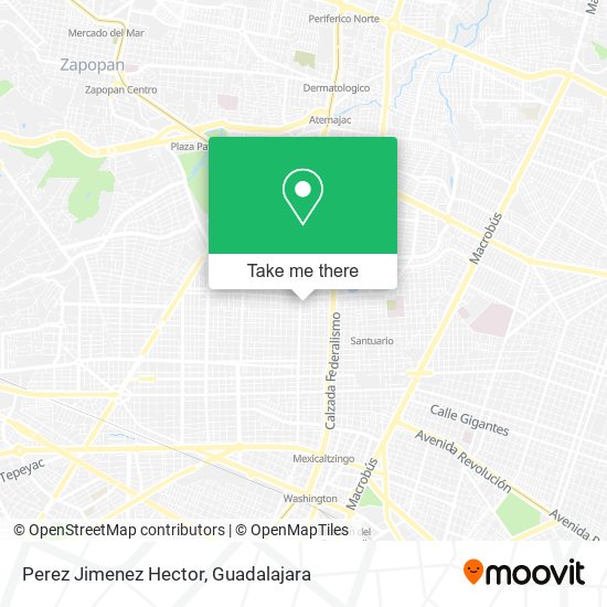 Mapa de Perez Jimenez Hector