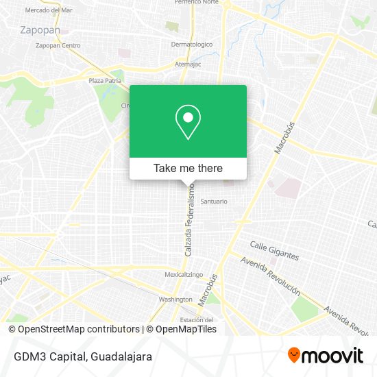 Mapa de GDM3 Capital