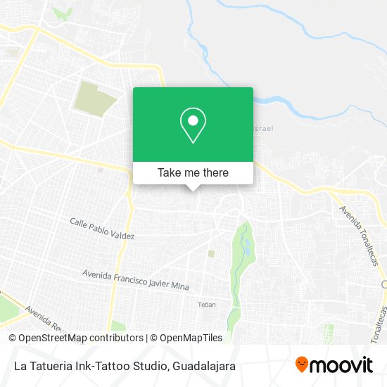 La Tatueria Ink-Tattoo Studio map