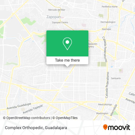 Mapa de Complex Orthopedic