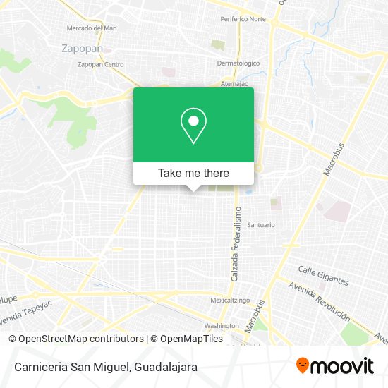 Carniceria San Miguel map