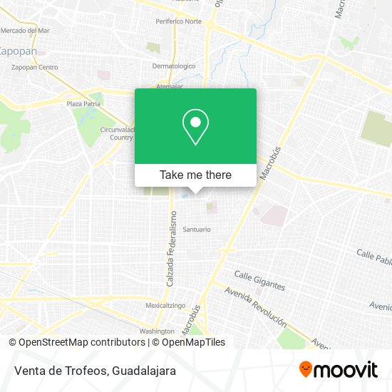 Venta de Trofeos map