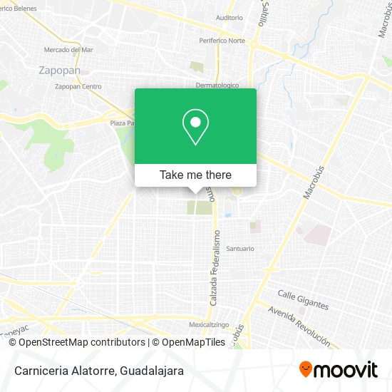 Carniceria Alatorre map