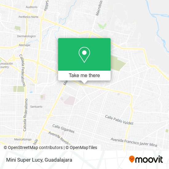 Mapa de Mini Super Lucy