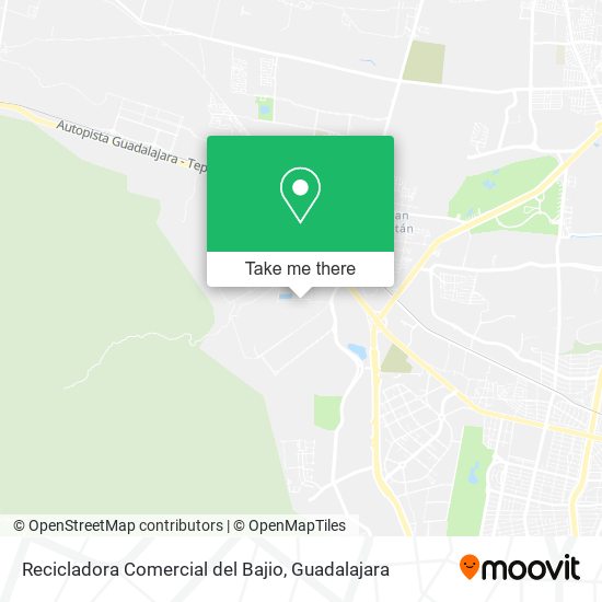 Recicladora Comercial del Bajio map