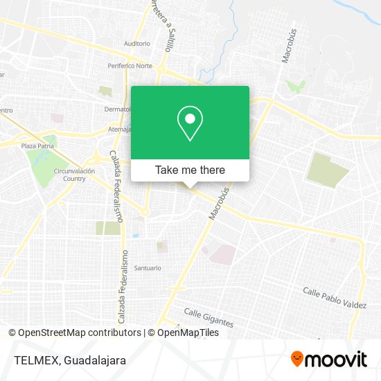 TELMEX map