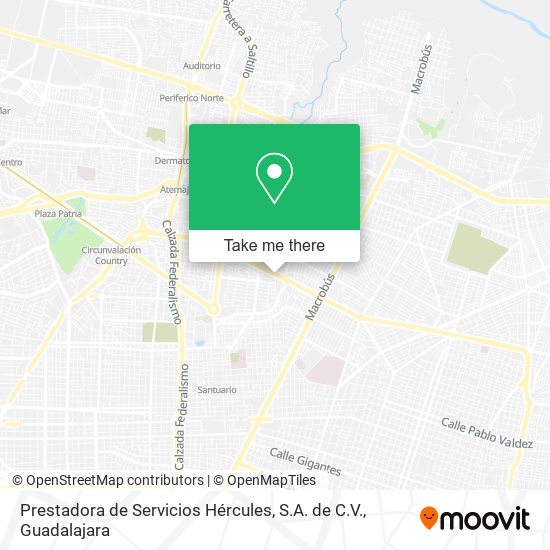 Prestadora de Servicios Hércules, S.A. de C.V. map