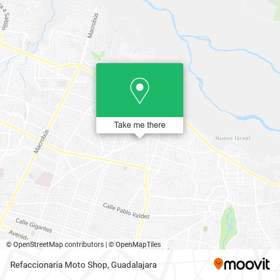 Refaccionaria Moto Shop map