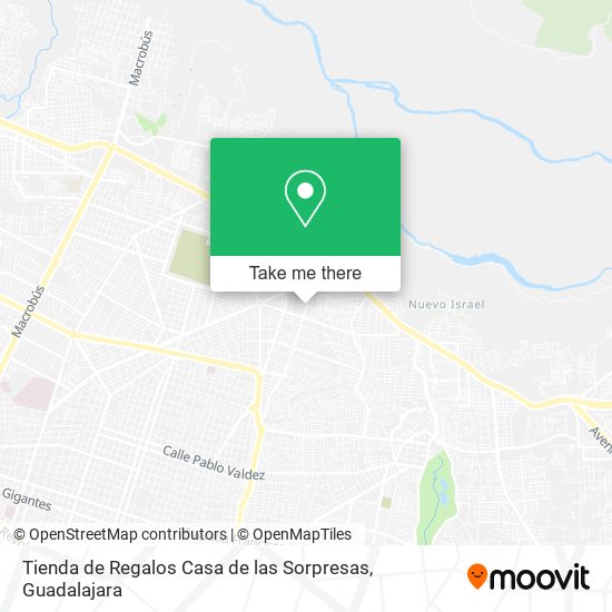 Tienda de Regalos Casa de las Sorpresas map