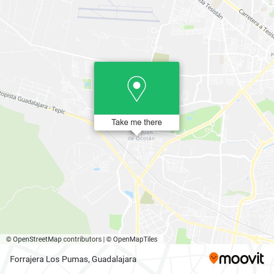 Forrajera Los Pumas map