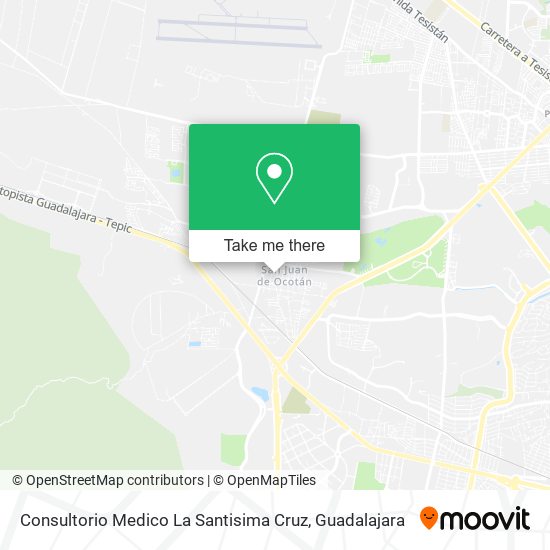 Mapa de Consultorio Medico La Santisima Cruz