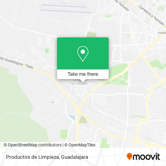 Productos de Limpieza map