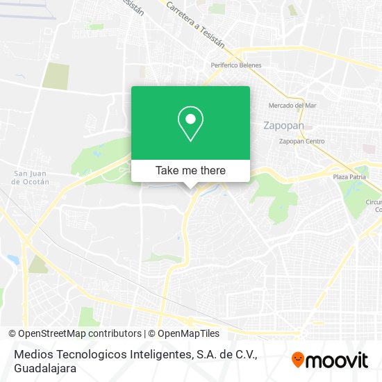 Mapa de Medios Tecnologicos Inteligentes, S.A. de C.V.