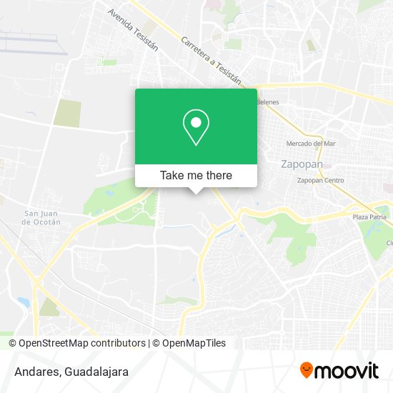 Mapa de Andares