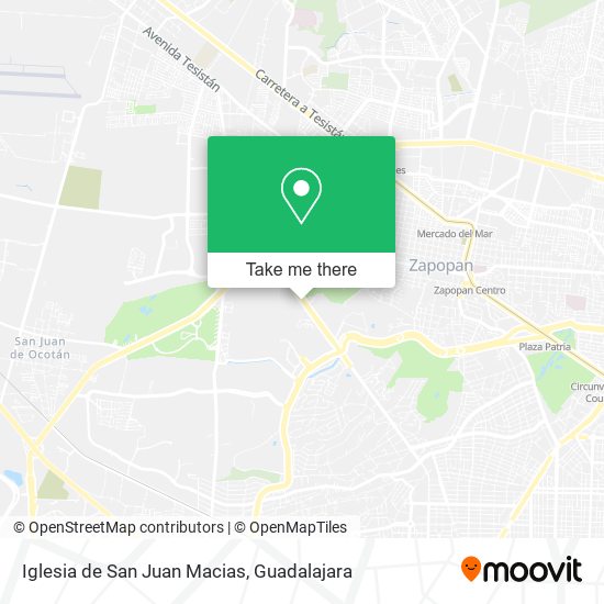 Mapa de Iglesia de San Juan Macias