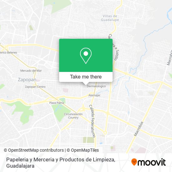 Papeleria y Merceria y Productos de Limpieza map