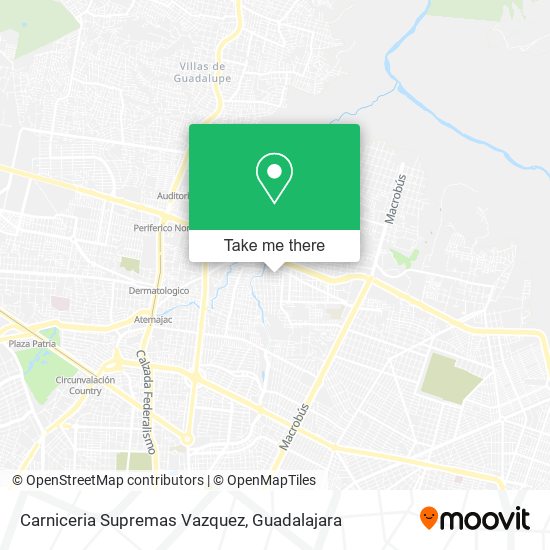 Carniceria Supremas Vazquez map