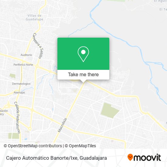 Cajero Automático Banorte/Ixe map