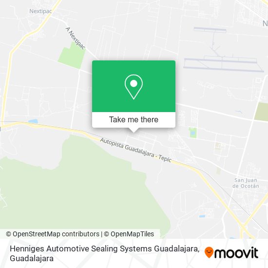 Mapa de Henniges Automotive Sealing Systems Guadalajara