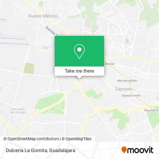 Dulceria La Gomita map