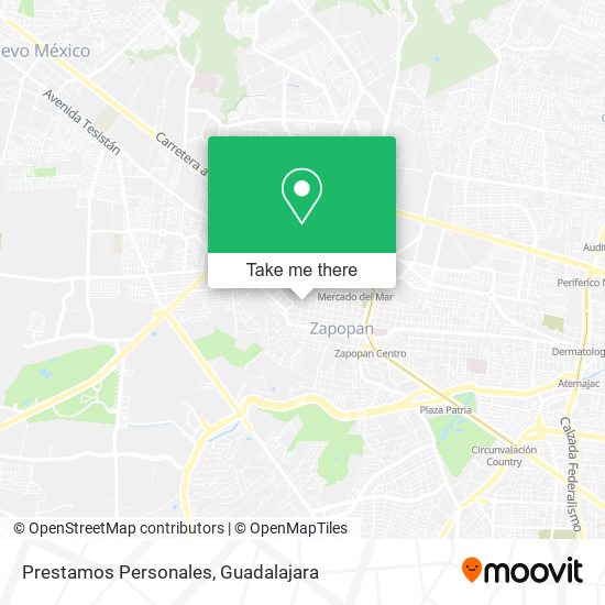 Prestamos Personales map